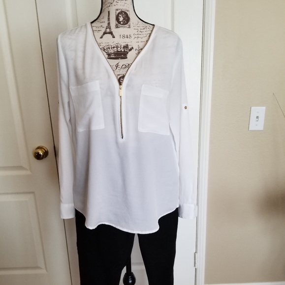 2 for $36 Calvin Klein Zippered Tunic - Picture 2 of 6